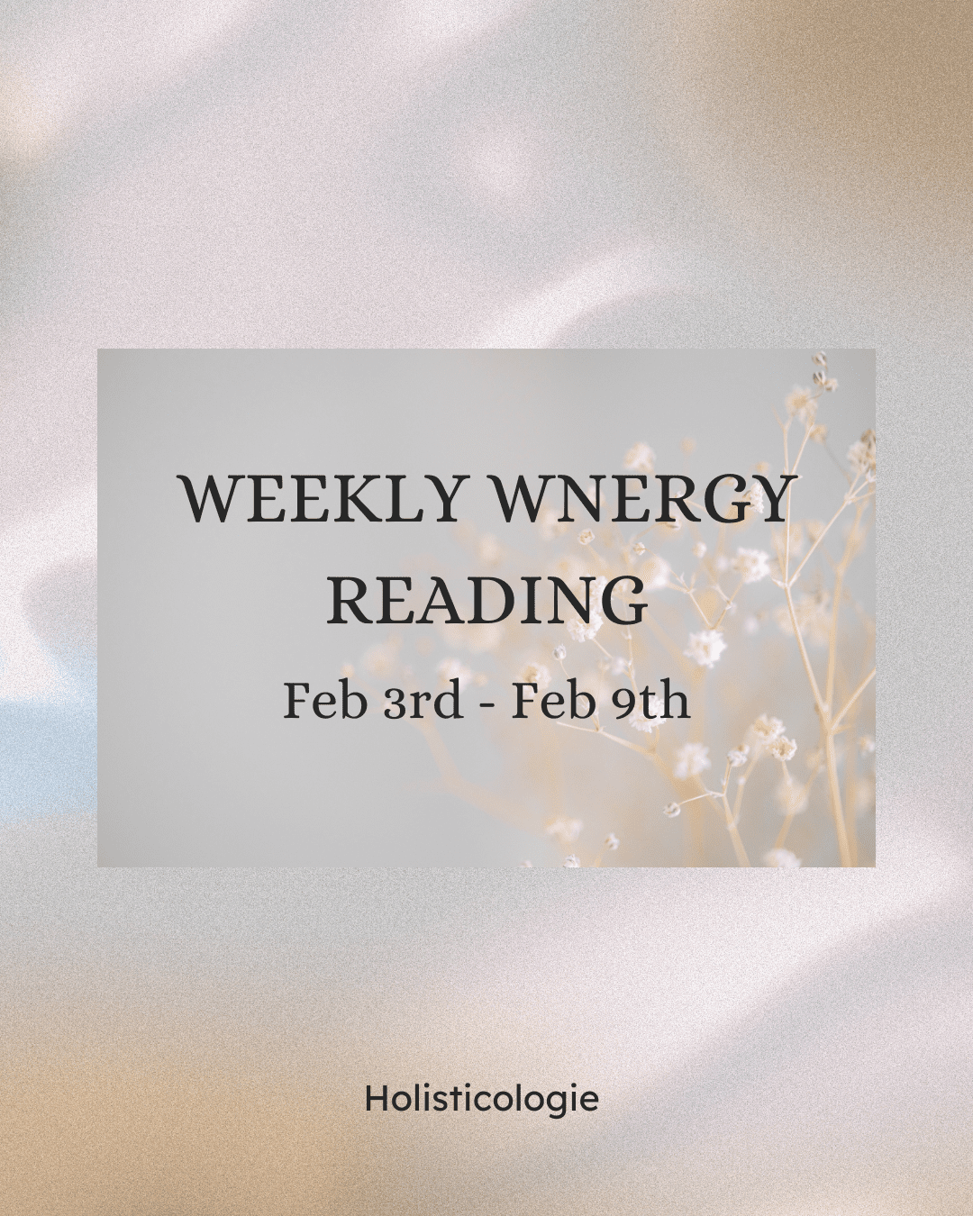 Weekly Energy Reading (Feb 3-9)